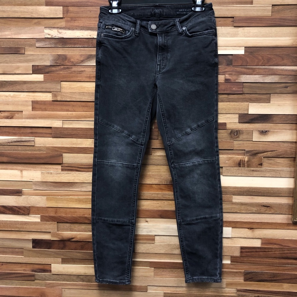 All Saint Biker Cropped Jeans